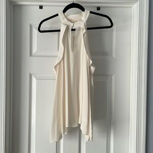 Ramy Brooke Off White Off Shoulder Blouse